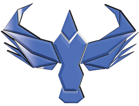 Techno bird qith wide wing span